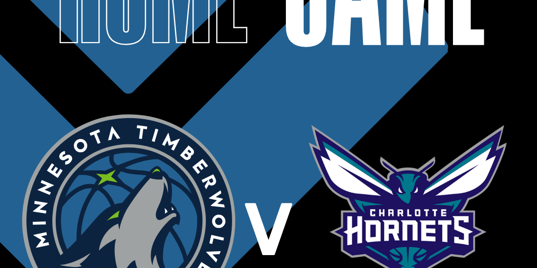 Minnesota Timberwolves Game Day Graphic